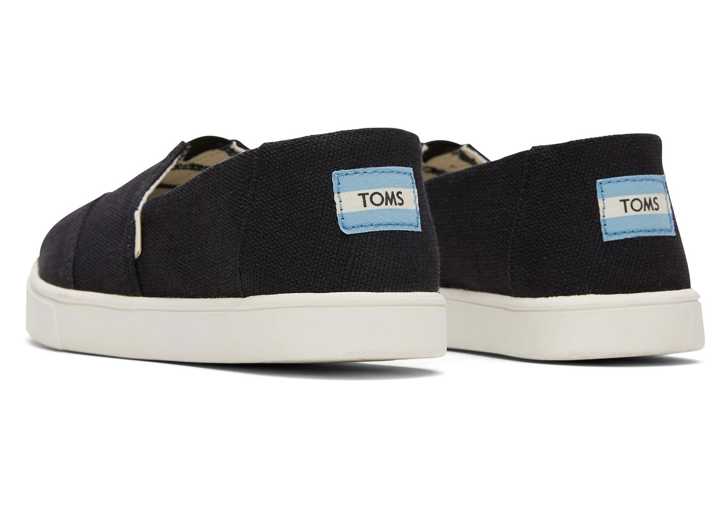 Toms Espadryle Damskie Czarne - Alpargata Cupsole Slip On - 64HYWMFCQ